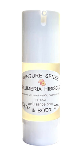 Plumeria Hibiscus Carry On Infused Body Oil